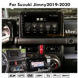 Android10.0 RAM 4G ROM SUZUKI JIMNY için 64G Araba DVD Oynatıcı 2019-2020 Navigasyon Multimedya Stereo Radyo Ses Yükseltme 10.1 inç Hend Ünitesi