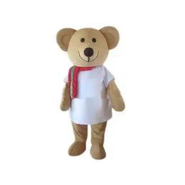 Cartoon Apparel Bear Walking Doll Mascot Costume Halloween Christmas Fancy Party Dress Festival Clothings Carnivaln Unisex Adults Outfit