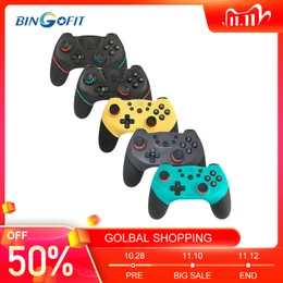 Wireless Bluetooth Gamepad For Nintend Switch Controller Joystick For PC NS-Switch Pro With 6-Axis Handle Gaming Green Consola 210317
