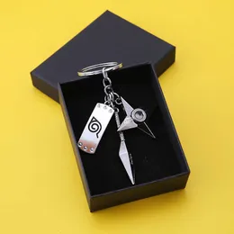 Anime Keychain Sasuke Nyckelring Akatsuki Hat Hängsmycke Nyckelringar Key Holder Charm Chaveiro Anime Smycken Souvenirgåva till fans G1019