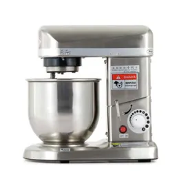 Kommersiell rostfritt stålkock maskin deg mixer hushållsmat mixer 5L7L10L äggkräm sallad beater cake mixers 220V