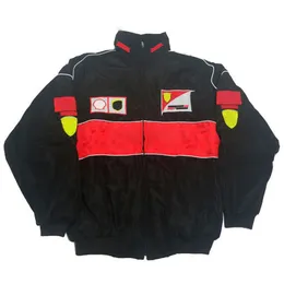 2021 F1 Team T-Shirt Racing Rennanzug Windjacke im europäischen Stil, Baumwolle bestickt, winddicht und warm282e