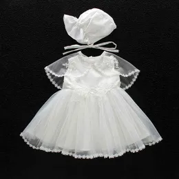 Half Year Birthday Outfits Baby Princess Dresses Girls Christening Wedding Ceremony Dress for Babies 3 6 12 18 24 Month Clothes G1129