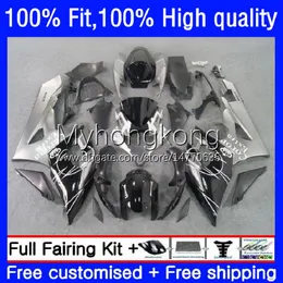 Injektionsformkroppar för SUZUKI GSXR1000 K5 GSX-R1000 05 06 Motorcykel Bodywork 26No.34 GSXR 1000CC Silver Black 1000 CC 2005 2006 GSXR-1000 2005-2006 OEM FAIRING