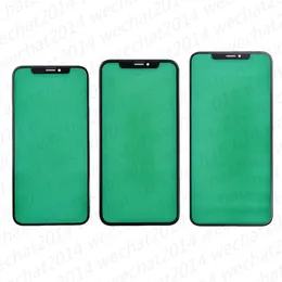 20pcs iPhone X XR XS Max 11 Pro Max 12 Mini 12 Pro Max에 대한 전면 외부 터치 스크린 유리 렌즈 교체