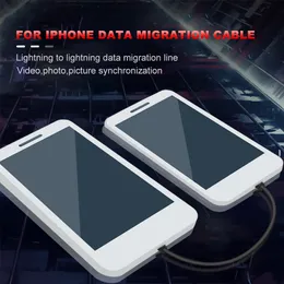 2021 Jiutu OTG Data Migration Cable For iPhone Video Photo Synchronization Transferring No Need App Data Transmission Tool