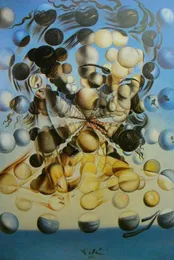Salvador Dali Galatea of​​ the Spheres Paintings Art Film Print Silk Poster Home Wall Decor 60x90cm
