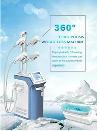 professional 360° surrounding freeze CRYO slimming cellulite reduce 5 Handles Freezing Fat Cryolipolysis Shaping Weight Loss Body Slim Machine