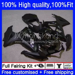 Estoque Molde de Injeção Preto para Suzuki GSXR750 GSXR600 750CC 2009 2009 2010 Corpo 22No.83 GSX-R600 GSXR 750 600 CC 08-10 GSXR-600 600CC K8 GSXR-750 08 09 10 Kit de Feira do OEM