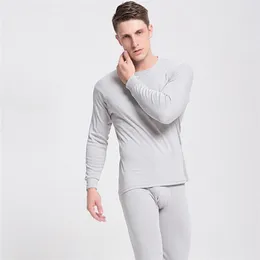 Men Thermal Underwear Long Johns Men Autumn Winter Tops+Pants 2 piece Set Keep Warm Thick Plus Size L-2XL Termica Homem 211108