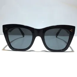 مصمم نظارات للنساء 4004in الصيف الأنيقة الأشعة فوق البنفسجية العدسة درع محمية 4S004 Cat Eye Sunglasses Style Style Frame Frame