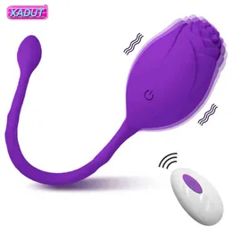 NXY Vagina Balls Draadloe Liefde Ei Clitoris Stimulator Vibraterende op Aftersbediening Różany Vibrator Vrouwelijke Sex Toy Voor Vrouwen1211