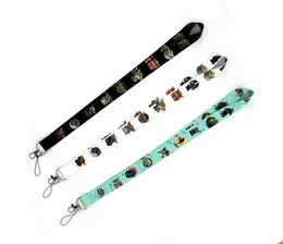 Film Anime Designer KeyChain Lanyard Kreditkorts -ID Hållare Badge Student Travel Bus Busskort Täckningsmärken