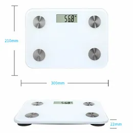 Body Fat Scale Floor Scientific Smart Electronic LED Digital Weight Scale Support bluetooth APP Android or IOS