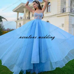 Vestido de Fiesta de Boda Princess Prom 파티 드레스 여성을위한 파티 드레스 연인 공식 이브닝 가운 Abiti Da Cerimonia