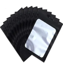 100pcs/lot Plastic Self Sealing Sample Storage Bags Empty Resealable Pouch Leakproof Aluminum Foil Bag for Food