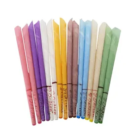 8 Colors Ear Candle Natural Aromatherapy Bee Wax Auricular Therapy Ears Coning Care Treatment Fragrance Candling Candles Sticks JY0617