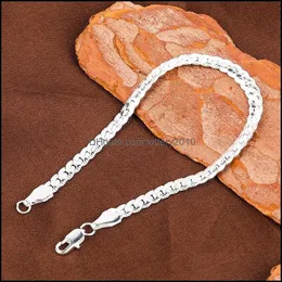 Link Jewelrylink Chain Classic Bracelet Bracelet роскошные серы
