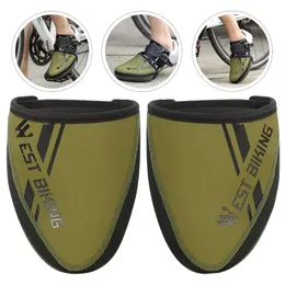 Cycling Footwear 1 Pair Of Winter Shoe Covers Windproof Bike Riding Warm Overshoes Protection