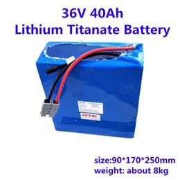 36V 40Ah LiFePo4 Battery Pack Rechargeable Lithium Iron Phosphate Pouch Cell With BMS For E-scooter Motorcycles