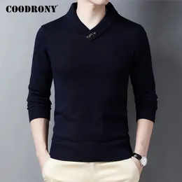 COODRONY High Quality Soft Warm Autumn Winter Turtleneck Sweater Men Streetwear Fashion Casual Cotton Pullover Jumper Tops C1228 211006