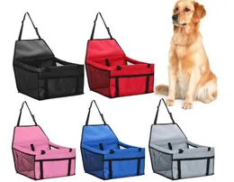 Vattentät Pet Dog Carrier Oxford Car Back Seat Mat Bädd för valp Cat Travel Protector Cover Products