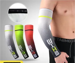 Compression Arm Warmers Sleeves for Sports Summer Thin Breathable Ice Silk Sunscreen Outdoor Cycling Hiking Basketball Arms protector