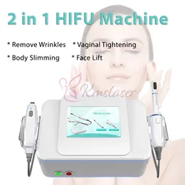 2 IN 1 Vaginal Skin Tightening HIFU Body Slimming Lifting Women Private Health Care Salon Beauty Machine