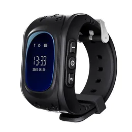 Q50 GPS LBS Smart Watch Kids Aged Smart Wristwatch Passometer SOS Call Plats Finder Smart Bracelet Support 2G LTE Watch för Android Ios