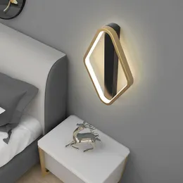 침대 옆 침실 통로를위한 간단한 벽 조명 Kiitchen 계단 키친 키즈 룸 빌라 로비 실내 홈 조명 LED 비품 램프