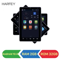 10.1 "Android Araba DVD Multimedya Player Evrensel Radyo HD 180 ° Dönebilen Ekran RAM 2 GB ROM 32 GB GPS Destek Carplay