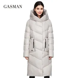가스 맨 패션 브랜드 다운 파카의 겨울 재킷 여성 코트 긴 두꺼운 outwearwarm femalejacket 플러스 크기 206 210917