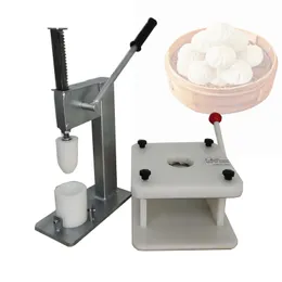 Small Stainless Steel Manual Steamed Bun Making Forming Machine Household Baozi Momo Maker For Breakfast Shop