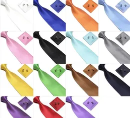 2021 nuovi uomini cravatta gemelli fazzoletto set 100% SETA Nuovo regalo di Natale