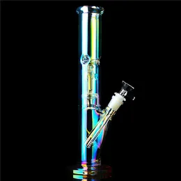 Rainbow Bong Hookahs Smoke Water Pipes Heady Dab Rigs Downstem Perc Glasses Water Pipes with 14mm joint