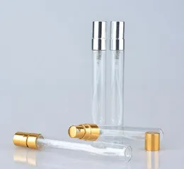 DHL 10mlガラス香水ボトル空のリフォイル型スプレーボトル小さなパルフュームアトマイザー香水サンプルバイアルテストガラスボトル