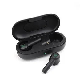 Razer Hammerhead True Wireless Headphones TWS Bluetooth 5.0 IPX4 In-Ear Earbuds Inbyggd mikrofon På / Av Slå på hörlurar Luxemi