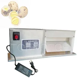 25kg / timme Quail Egg Shelling Machine Rostfritt stål Automatisk fågelägg elektrisk peeling verktyg