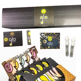 GLO Extract 0.8ml Ceramic Coil Empty Cartridges 510 Thick Oil With Newest Packaging box Smoking Accessories