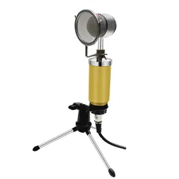 BM-8000 Przewodowy Sound Card Studio Nagrywanie Mikrofonów Skraplacza Karaoke Zestawy mikrofonowe do komputera Audio Vocal