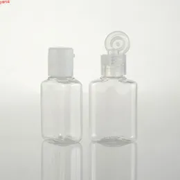 20ML X 100 Clear Travel Portable Vuoto in plastica con tappo a scatto Flacone cosmetico Shampoo Lozione Liquid Sample Dispenser Vialsgoods