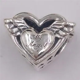 Andy Jewel AnnaJewel 925 Sterling Silver Beads Angel Wings Mom Charm Charms Adatto per braccialetti europei PandoJewelry Collana 799367C00