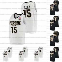 Özel Purdue Boilermakers 2021-22 NCAA Koleji Basketbol Jersey Zach Edey Caleb Furst Sasha Stefanovic Eric Hunter Jr. Trey Kaufman-Renn Trevion Williams Moore