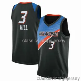 George Hill #3 75. rocznica Swingman Jersey zszywana męskie koszulki koszykówki XS-6xl