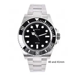 Górna ramka 41 mm i 44 mm zegarki dla mężczyzn luksusowa marka ceramiczna nowa Water Ghost Men's Steel Watch Nurving Series Automatyczne M288B