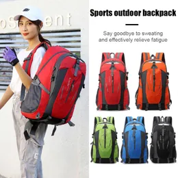 Açık çantalar erkekler seyahat sırt çantası naylon su geçirmez gençlik spor gündelik kamp sırt çantaları dizüstü bilgisayar yürüyüş çanta