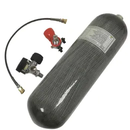 AC168201 ACECARE 6.8L CE 4500PSI PCP PCP Tank Pannyball Cilindro in fibra di carbonio con stazione valvefilling per caccia / titoli di tiro AirGun