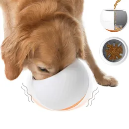 Dog Slow Feeder Bowl Wobbler Toy Interactive Feeder toy Tumbler Anti-Choking Pet Feeding Food Bowl for Small Medium Dogs Cats Y200922