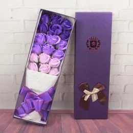 Dekorative Blumen Kr￤nze k￼nstlicher Rosenstrau￟ Simulation Modellierung Seife Blume handgefertigtes Rosenblumen f￼r Weihnachten Geburtstag Hochzeitsheim