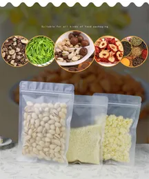 Matowe matowe torby z jedzeniem na pokarm płaski dolnej torebka